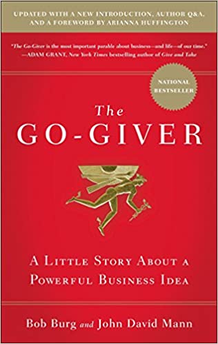 The Go-Giver Book by Bob Burg, a book about what is servant leadership