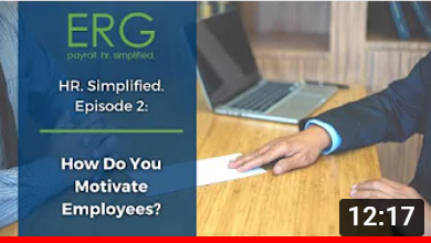 A video discussion on how to motivate your employees