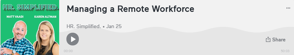 Managing a remote team on anchor podcast